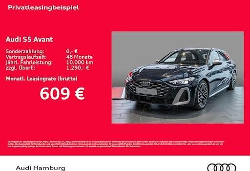 Neu Audi S5 Ambiente 367 PS (269 kW) 2025 Blau Kombi