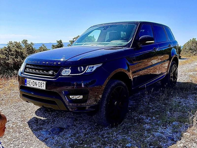 Gebraucht Land Rover Range Rover Sport Dynamic 340 PS (250 kW) 2017 Blau SUV