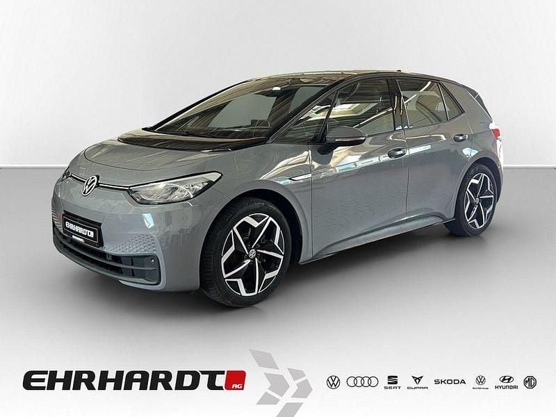 Grau Gebraucht 2021 VW ID.3 Pro Performance Kleinwagen | 19.890 € (Fairer Preis) - Bild 1/3