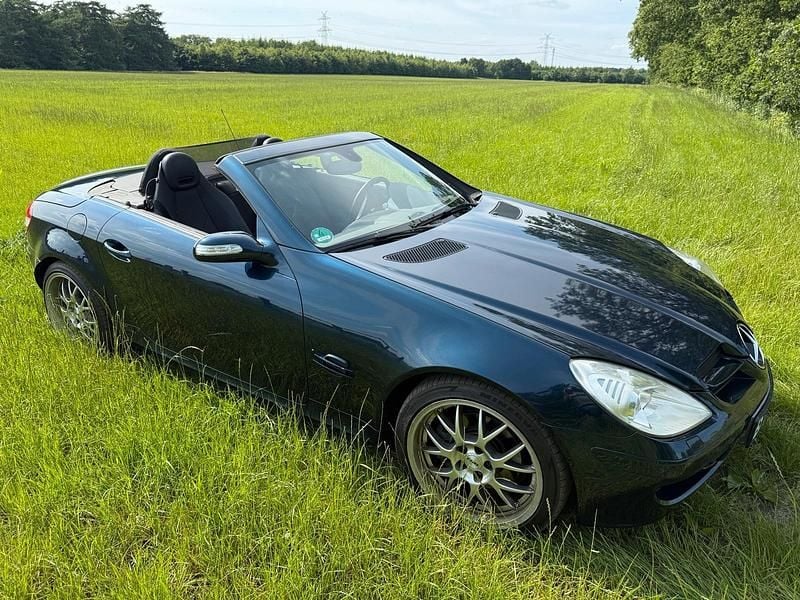 Blau Gebraucht 2006 Mercedes SLK280 Cabrio | 8.300 € (Guter Preis) - Bild 1/4