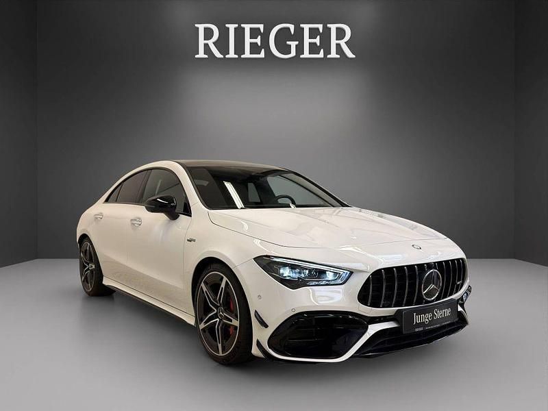 Gebraucht Mercedes CLA45 AMG AMG 421 PS (309 kW) 2025 Unilack polarweiß Coupé