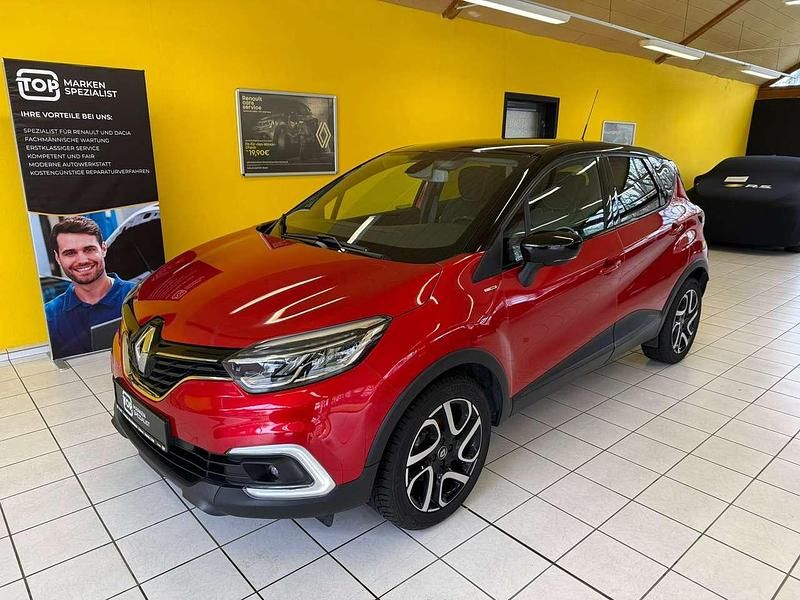 Rot nnp + schwarz gne Gebraucht 2018 Renault Captur Bose Edition SUV | 12.990 € (Fairer Preis) - Bild 1/4