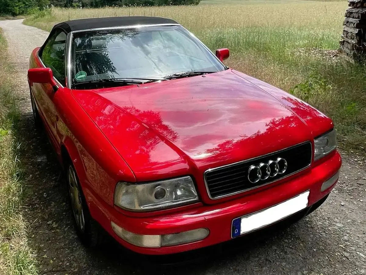Gebraucht Audi Cabriolet Design 125 PS (91 kW) 2000 Rot Cabrio