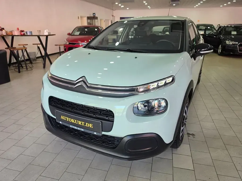Gebraucht Citroën C3 Feel 110 PS (80 kW) 2020 Grün Kleinwagen