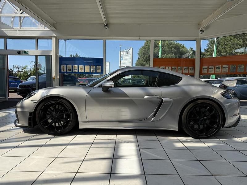 Gebraucht Porsche 718 Cayman GT4 Chrono 420 PS (308 kW) 2021 Silber metallic Coupé