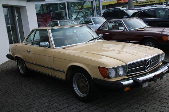 Gebraucht Mercedes SL380 155 PS (114 kW) 1982 Gelb Cabrio