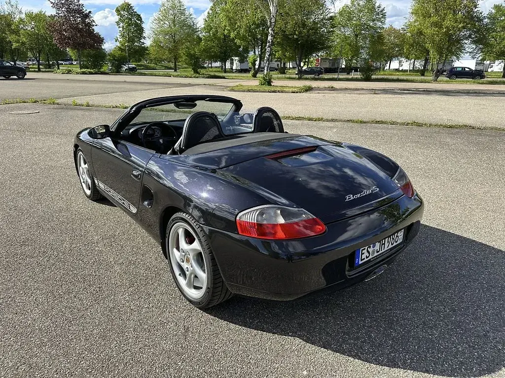 Gebraucht Porsche Boxster S 252 PS (185 kW) 2002 Schwarz Cabrio