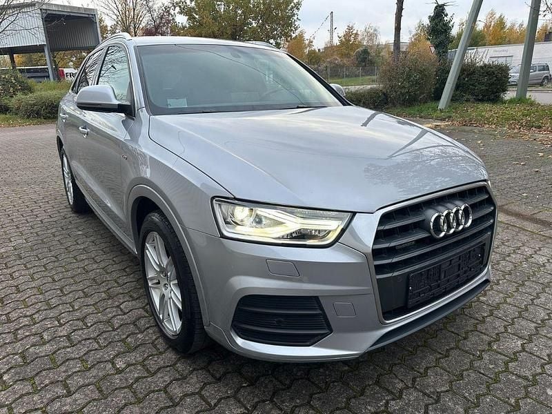 Silber Gebraucht 2015 Audi Q3 S-Line SUV | 10.990 € (Superpreis) - Bild 1/4