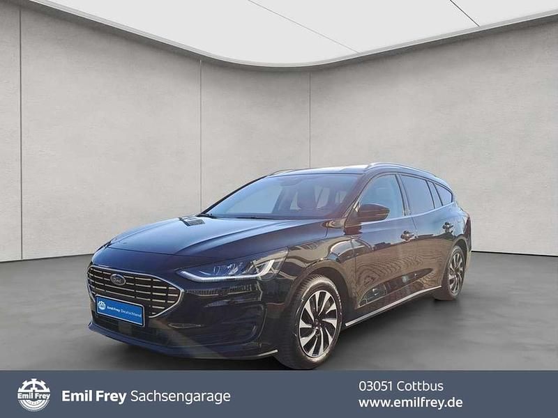 Gebraucht Ford Focus Titanium 125 PS (91 kW) 2024 Agate black metallic Kombi