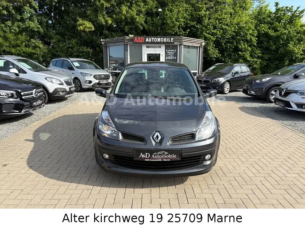 Gebraucht Renault Clio III Exception 88 PS (64 kW) 2007 Grau Kleinwagen