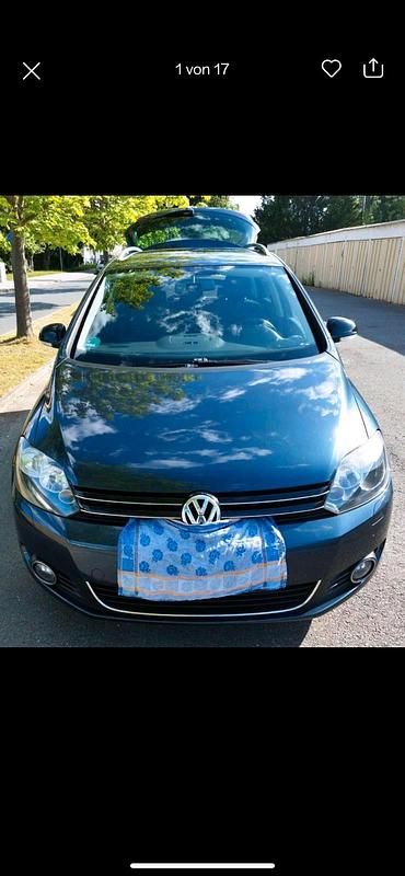 Blau Gebraucht 2012 VW Golf VII Style Kombi | 6.300 € (Guter Preis) - Bild 1/4