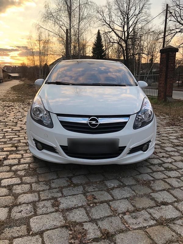 Gebraucht Opel Corsa OPC 90 PS (66 kW) 2009 Weiß Kleinwagen
