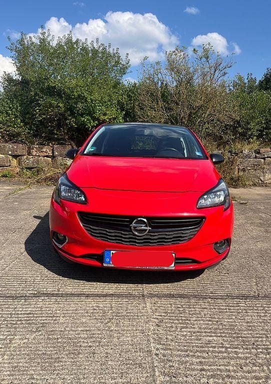 Gebraucht Opel Corsa Color Edition 101 PS (74 kW) 2015 Rot Kleinwagen