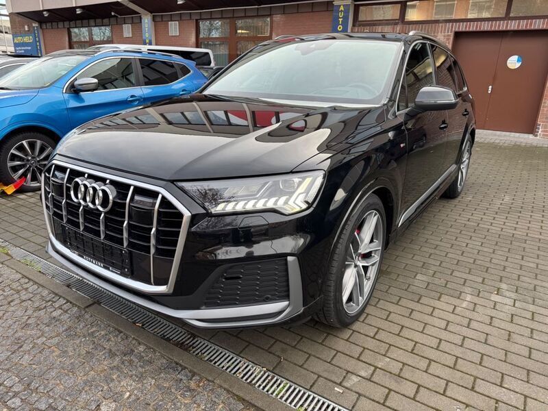 Schwarz Gebraucht 2022 Audi Q7 S-Line SUV | 59.800 € (Fairer Preis) - Bild 1/4
