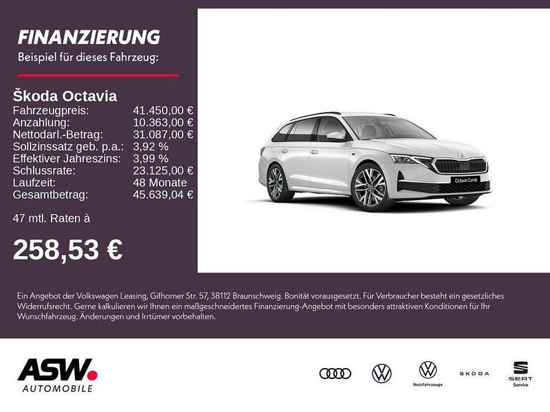 Weiß Neu 2025 Skoda Octavia Tour Kombi | 41.450 € (Teuer) - Bild 1/4