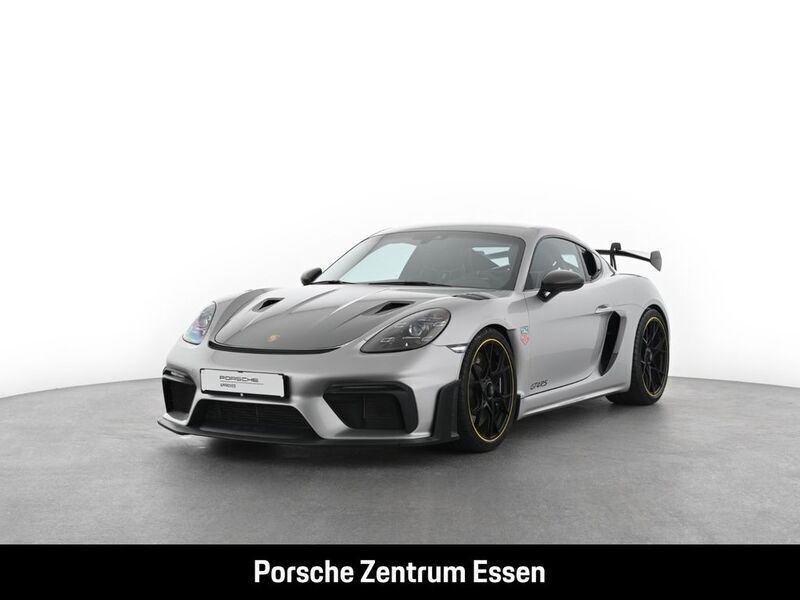 Gtsilbermetallic Gebraucht 2022 Porsche 718 Cayman GT4 Coupé | 162.900 € (Fairer Preis) - Bild 1/4