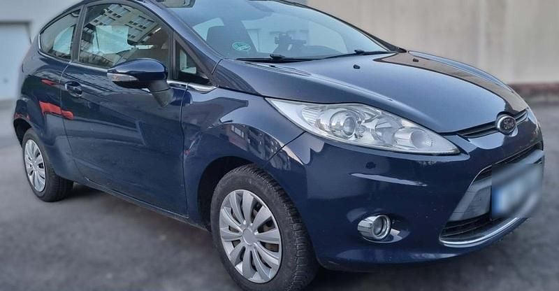 Gebraucht Ford Fiesta Titanium 120 PS (88 kW) 2009 Blau Kleinwagen
