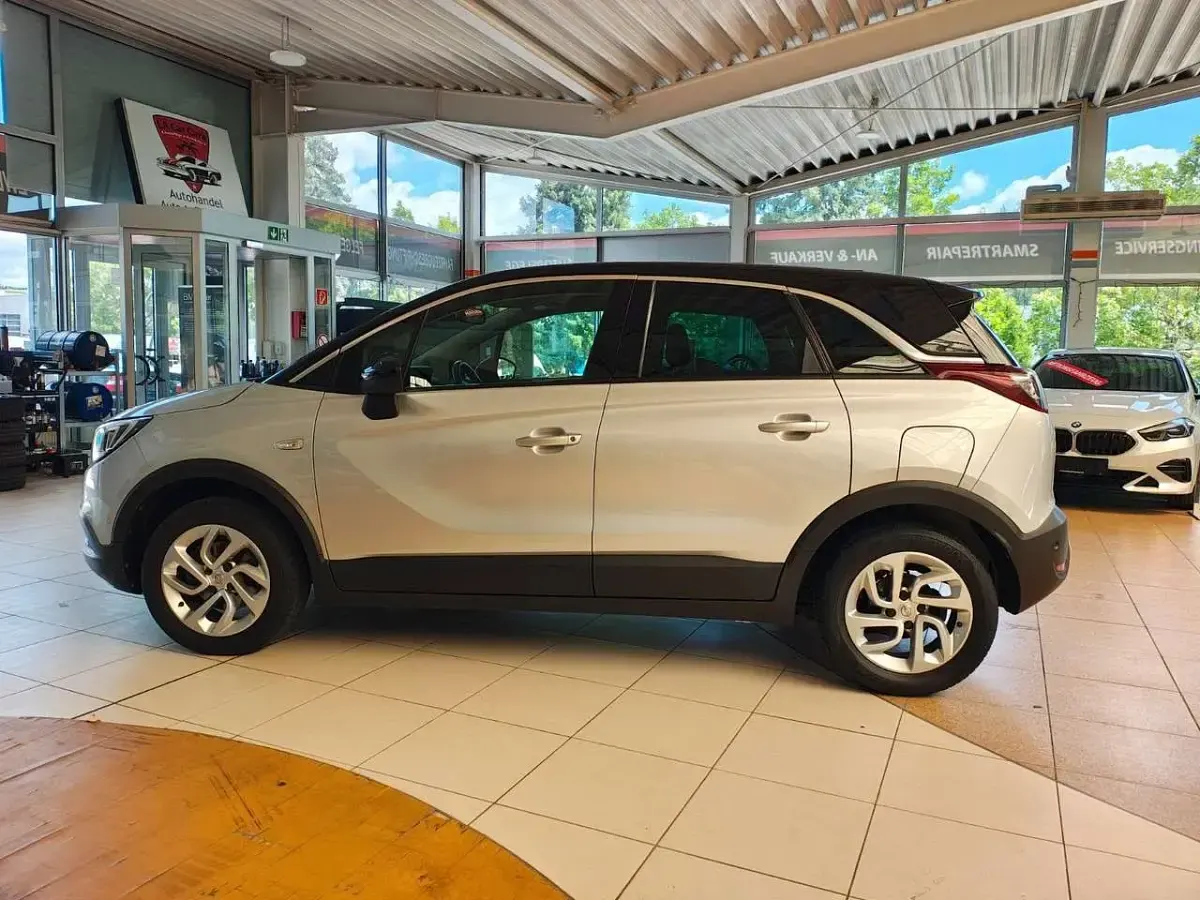 Gebraucht Opel Crossland Innovation 110 PS (80 kW) 2018 Silber SUV