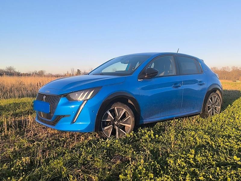 Blau Gebraucht 2020 Peugeot e-208 GTi Kleinwagen | 13.750 € (Guter Preis) - Bild 1/4