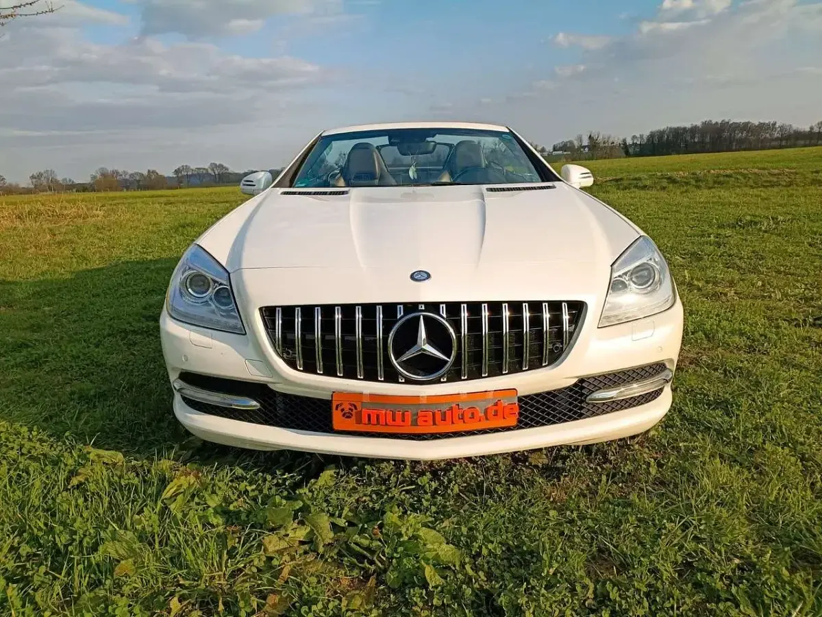 Gebraucht Mercedes SLK250 204 PS (150 kW) 2011 Weiß Cabrio