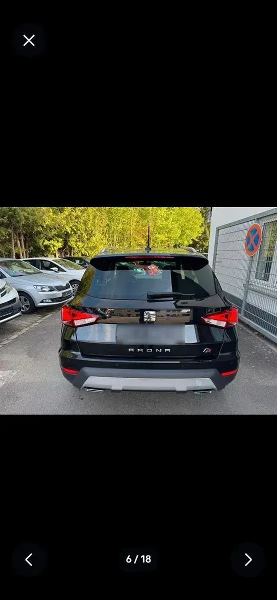 Gebraucht Seat Arona FR 116 PS (85 kW) 2021 Schwarz SUV