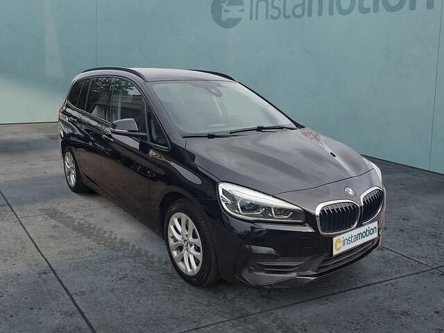 Schwarz Gebraucht 2022 BMW 218 Gran Tourer Advantage Van / Kleinbus | 28.080 € - Bild 1/2