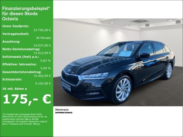 Schwarz Gebraucht 2022 Skoda Octavia Ambition Kombi | 22.980 € (Guter Preis) - Bild 1/4