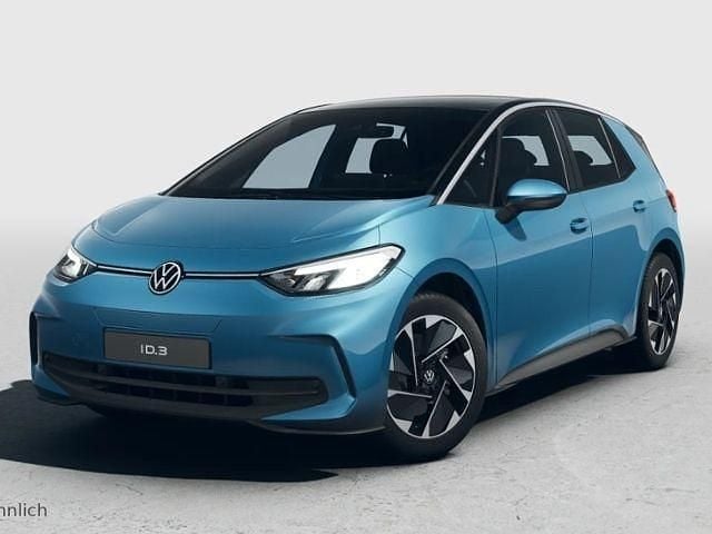 Neu VW ID.3 Pure 125 kW (170 PS) 2026 Costa azul metallic/schwarz Kleinwagen