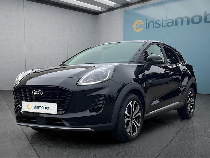 Schwarz Gebraucht 2024 Ford Puma SUV | 24.449 € (Fairer Preis) - Bild 1/4