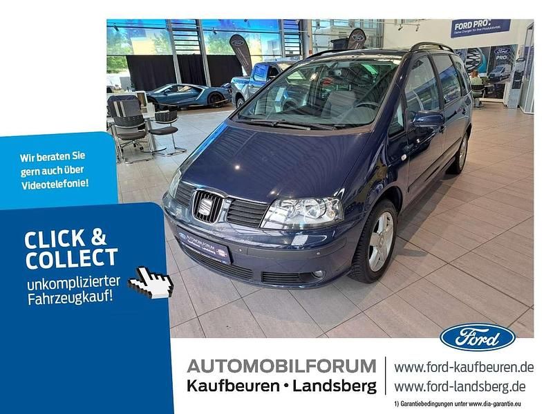 Perlblau Gebraucht 2007 Seat Alhambra Reference Van / Kleinbus | 7.990 € - Bild 1/4