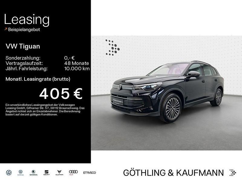 Deep black perleffekt Gebraucht 2024 VW Tiguan Life SUV | 33.980 € (Fairer Preis) - Bild 1/4