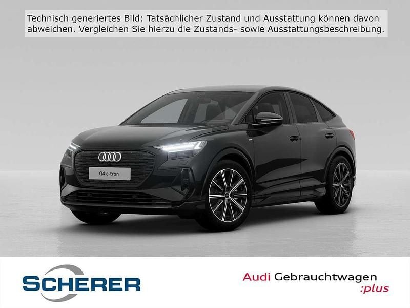 Schwarz Gebraucht 2022 Audi Q4 e-tron SUV | 28.500 € (Etwas zu teuer) - Bild 1/4
