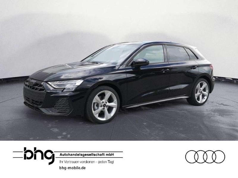 Mythosschwarz metallic Gebraucht 2025 Audi A3 S-Line Limousine | 37.900 € (Guter Preis) - Bild 1/4