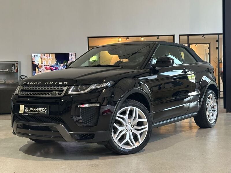 Narvik black Gebraucht 2018 Land Rover Range Rover evoque SE Dynamic Cabrio | 29.980 € (Guter Preis) - Bild 1/4
