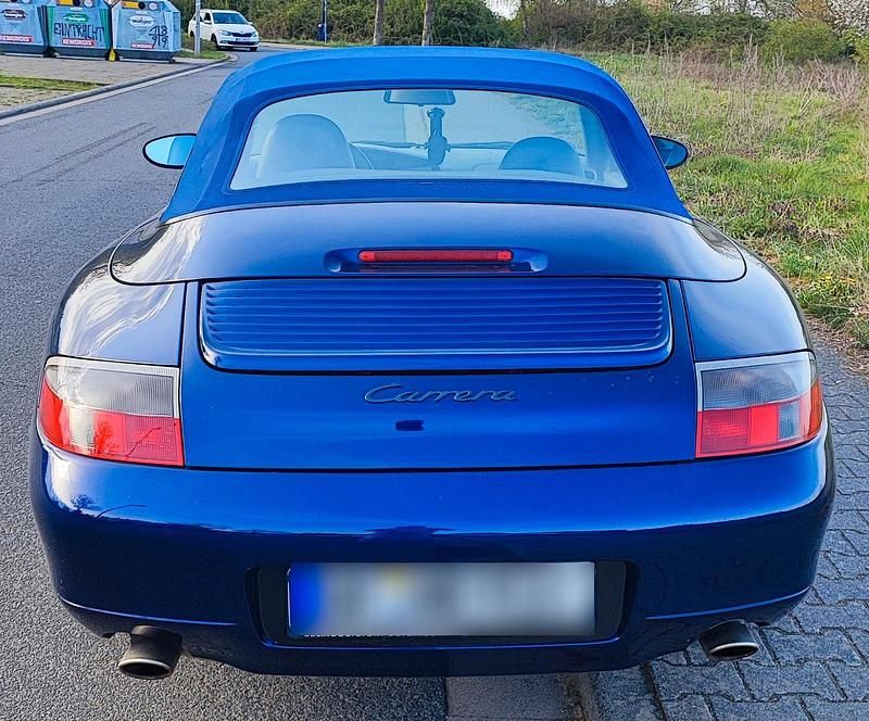 Gebraucht Porsche 911 Carrera Cabriolet 300 PS (220 kW) 2001 Blau Cabrio