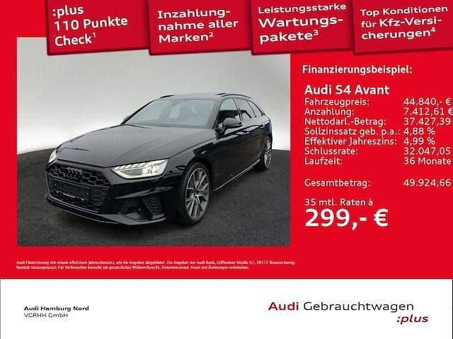 Gebraucht Audi S4 Ambiente 341 PS (250 kW) 2023 Mythosschwarz metallic Kombi