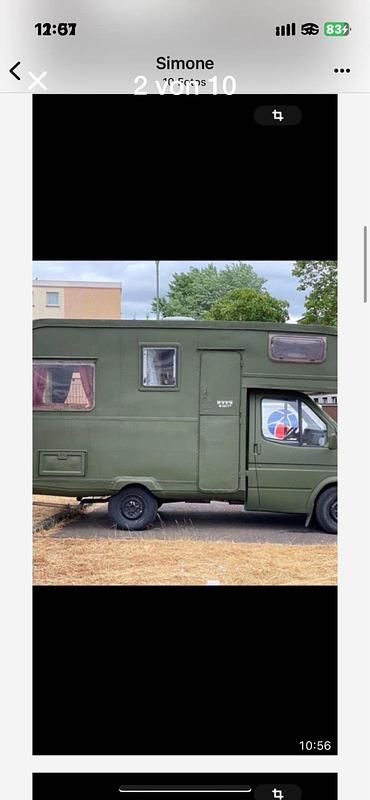 Grün Gebraucht 1989 Ford Transit Van | 5.900 € - Bild 1/4