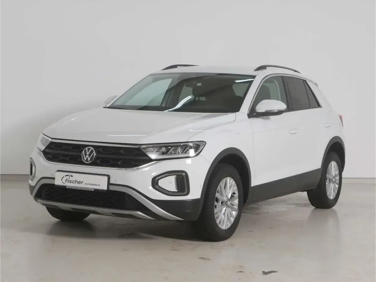 Gebraucht VW T-Roc Life 116 PS (85 kW) 2024 Weiss SUV