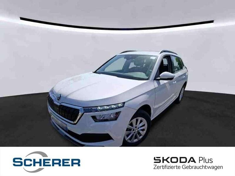 Candyweiss Gebraucht 2023 Skoda Kamiq Ambition SUV | 19.900 € - Bild 1/4