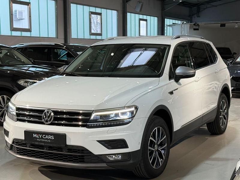 Gebraucht VW Tiguan Allspace Comfortline 150 PS (110 kW) 2021 Weiß SUV