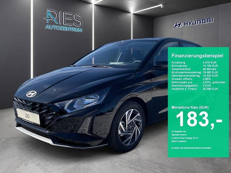Phantom black Neu 2025 Hyundai i20 Trend Kleinwagen | 20.399 € (Fairer Preis) - Bild 1/4