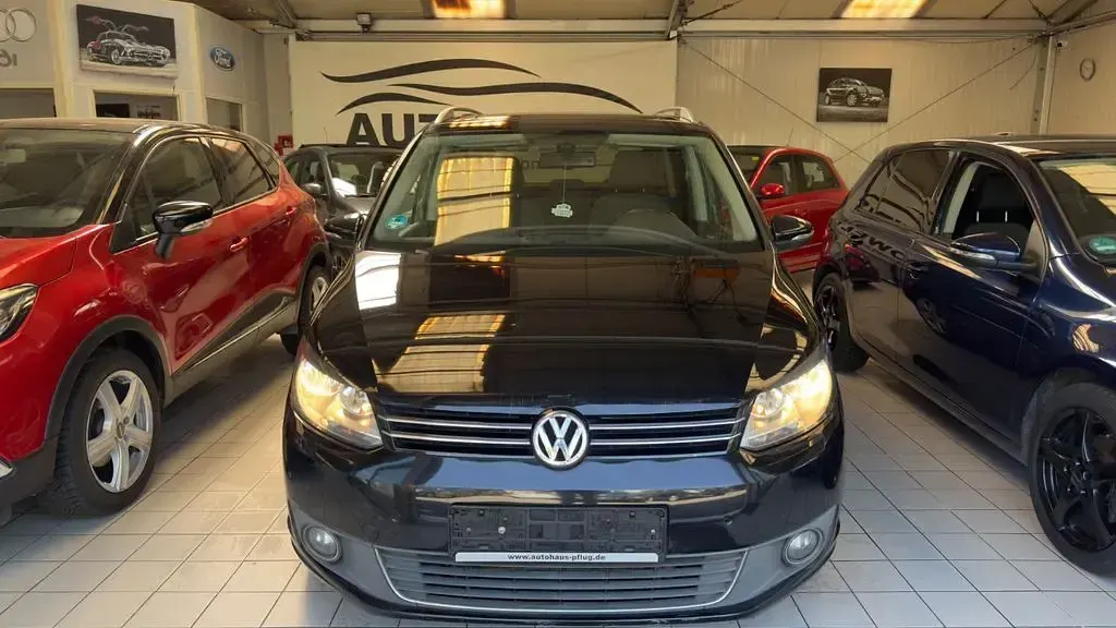 Gebraucht VW Touran Highline 140 PS (102 kW) 2011 Schwarz Van / Kleinbus