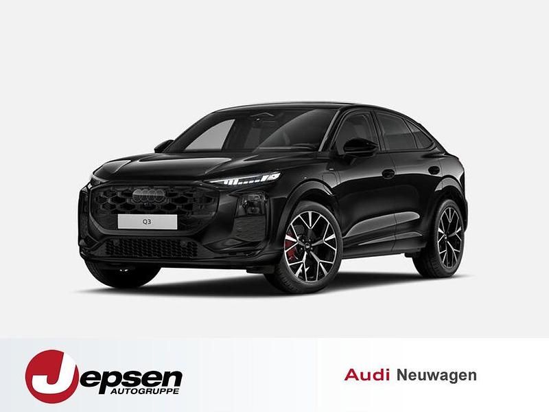 Mythosschwarz metallic Neu 2025 Audi Q3 Sportback Sport SUV | 61.450 € (Fairer Preis) - Bild 1/4