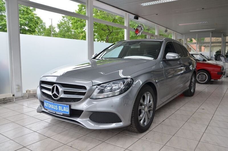 Silber Gebraucht 2015 Mercedes C180 Kombi | 15.990 € (Fairer Preis) - Bild 1/4
