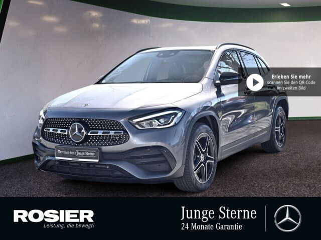 Grau Gebraucht 2022 Mercedes GLA250 AMG line SUV | 37.890 € (Fairer Preis) - Bild 1/4