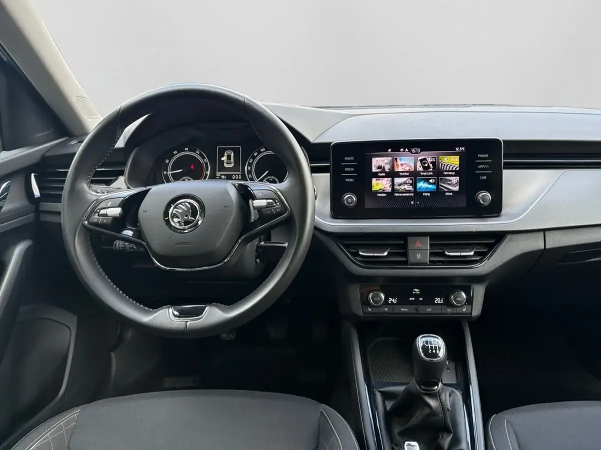 Gebraucht Skoda Kamiq Ambition 110 PS (80 kW) 2023 Blau SUV