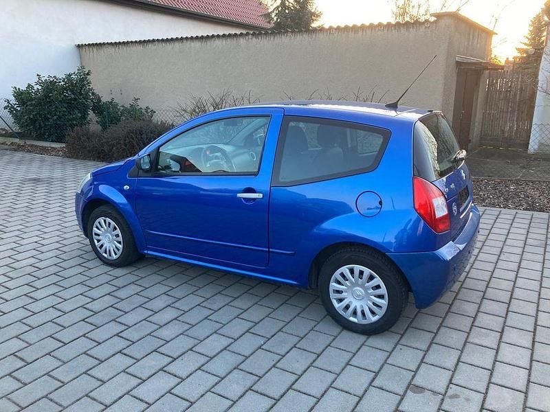 Gebraucht Citroën C2 Advance 60 PS (44 kW) 2007 Blau Kleinwagen