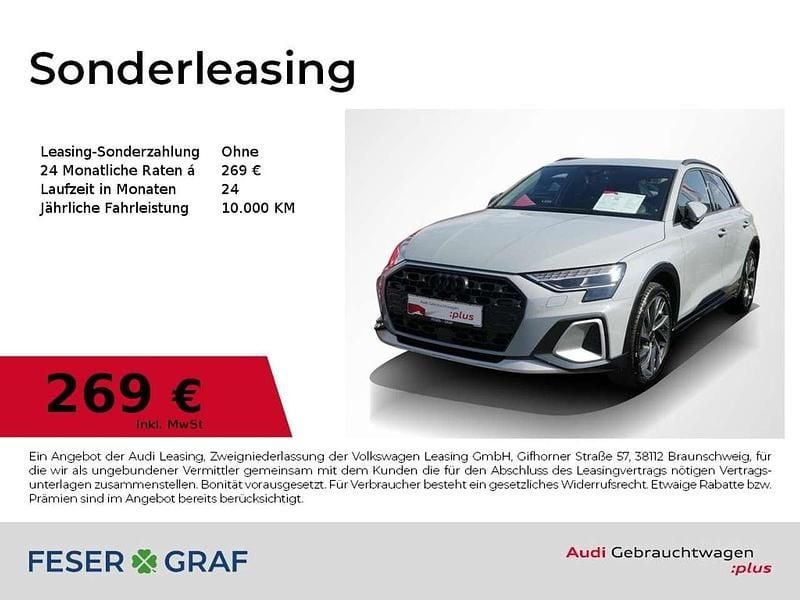 Pfeilgrauperleffekt Gebraucht 2024 Audi A3 Ambiente Kombi | 35.480 € (Fairer Preis) - Bild 1/1