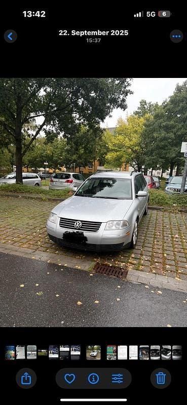 Second-hand VW Passat 170 CP (125 kW) 2004 Argintiu Break