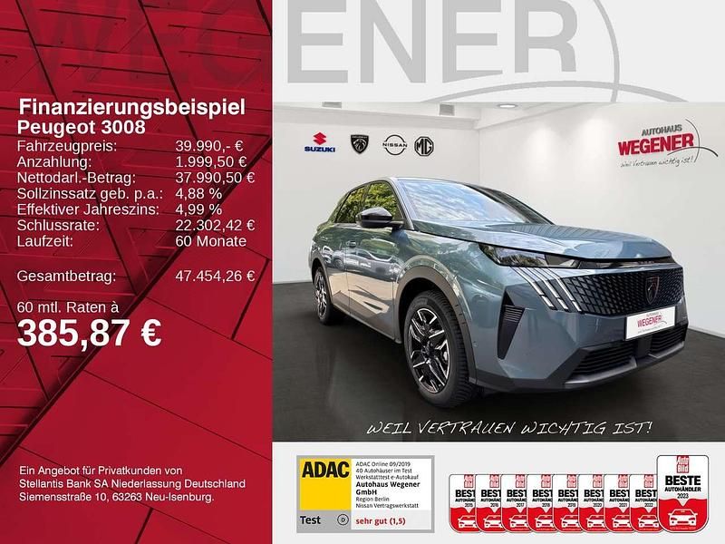 Gebraucht Peugeot 3008 Allure 145 PS (106 kW) 2025 Ingaro blau met. SUV